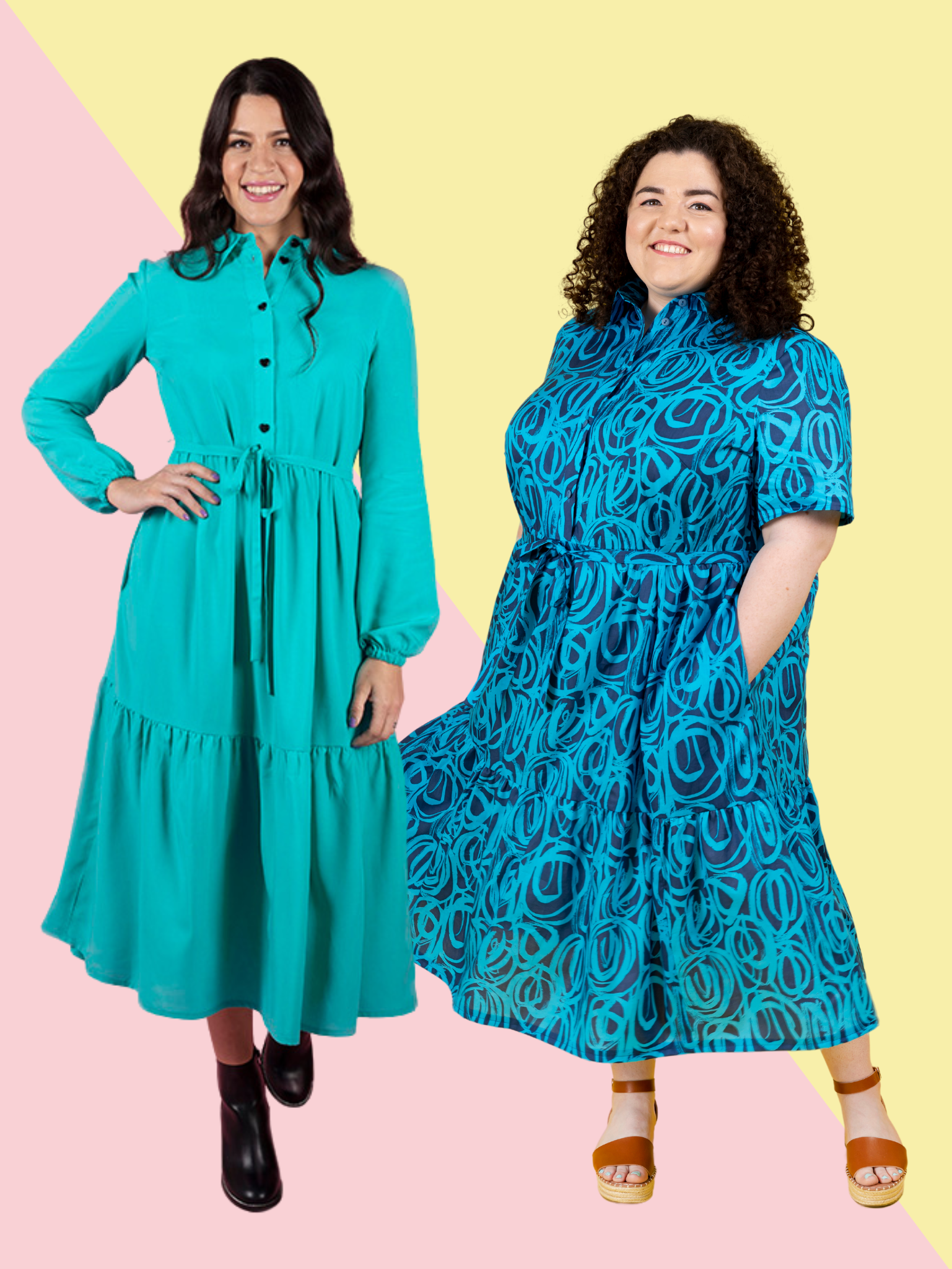 Tilly and the Buttons Lyra Dress - Stylish Women's Sewing Pattern for DIY Fashion | Perfect for Casual Wear, Parties & Special Occasions