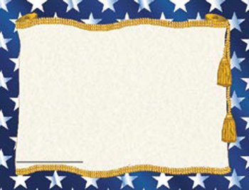 14 Pack HAYES SCHOOL PUBLISHING Stars Certificate Borders - Premium Computer Paper for Awards, Achievements & Classroom Recognition - Perfect for Teachers, Students & School Events