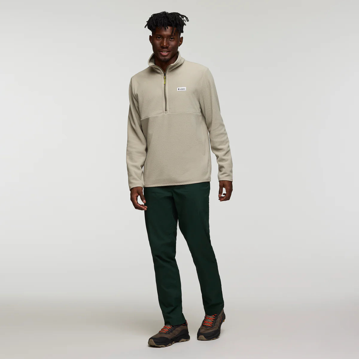 Amado Men's Fleece Pullover Sweater - Soft & Warm Winter Hoodie for Outdoor Activities, Hiking, and Casual Wear