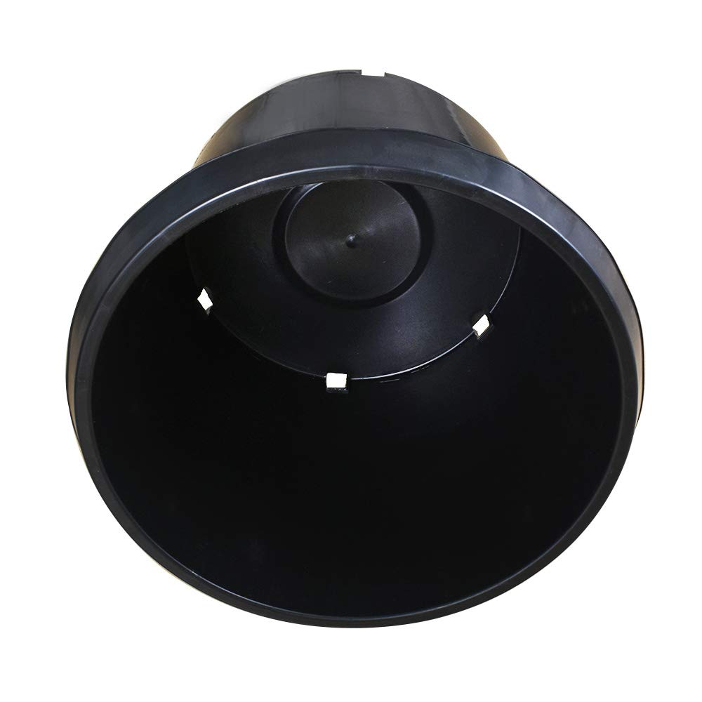 1 Gallon to 25 Gallon Nursery Pots - Durable Injection Molded Plant Containers for Soil Growing & Hydroponics - Perfect for Indoor/Outdoor Gardening, Greenhouses & Commercial Plant Nurseries (5 Gal & 20 Gal Options)