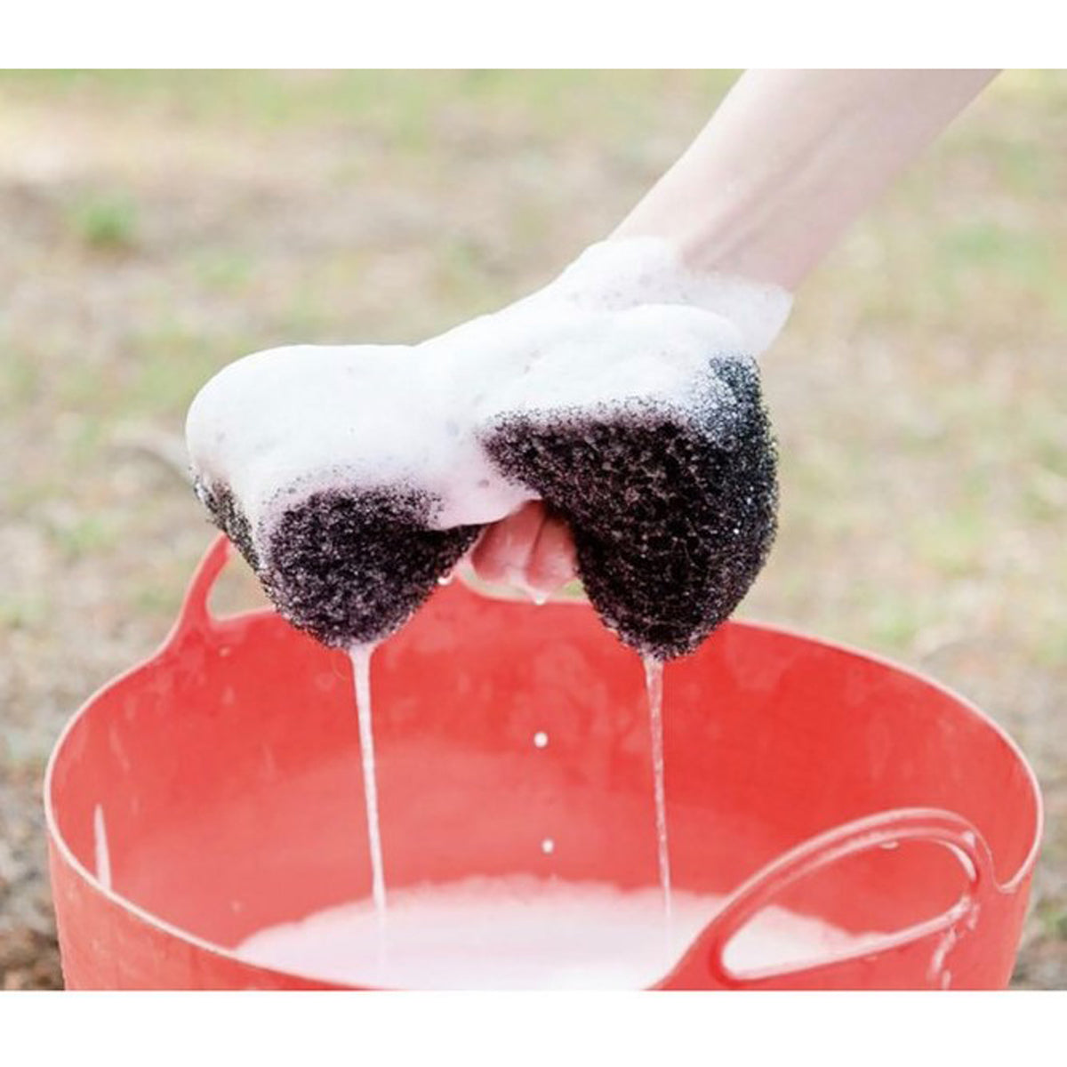 Epona Tiger's Tongue Horse Grooming Brush - Gentle Equine Massager for Shedding, Cleaning & Shining Coat - Perfect for Horse, Pony & Livestock Care at Barn, Stable or Show