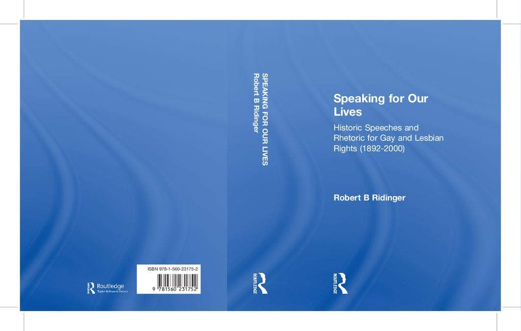 Speaking for Our Lives: Historic Speeches & Rhetoric for LGBTQ+ Rights (1892-2000) - Essential Civil Rights Literature for Pride Month & Social Justice Studies