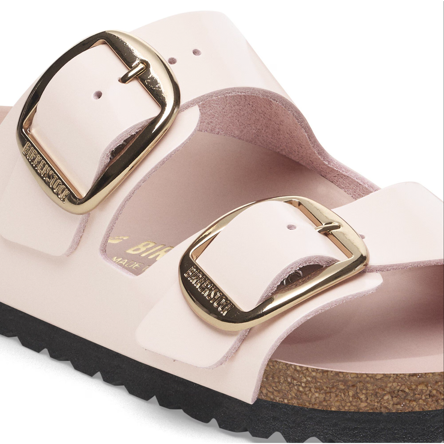 Birkenstock Arizona Big Buckle Sandals - Genuine Natural Leather Patent - Comfortable Unisex Footwear for Walking, Travel & Everyday Wear