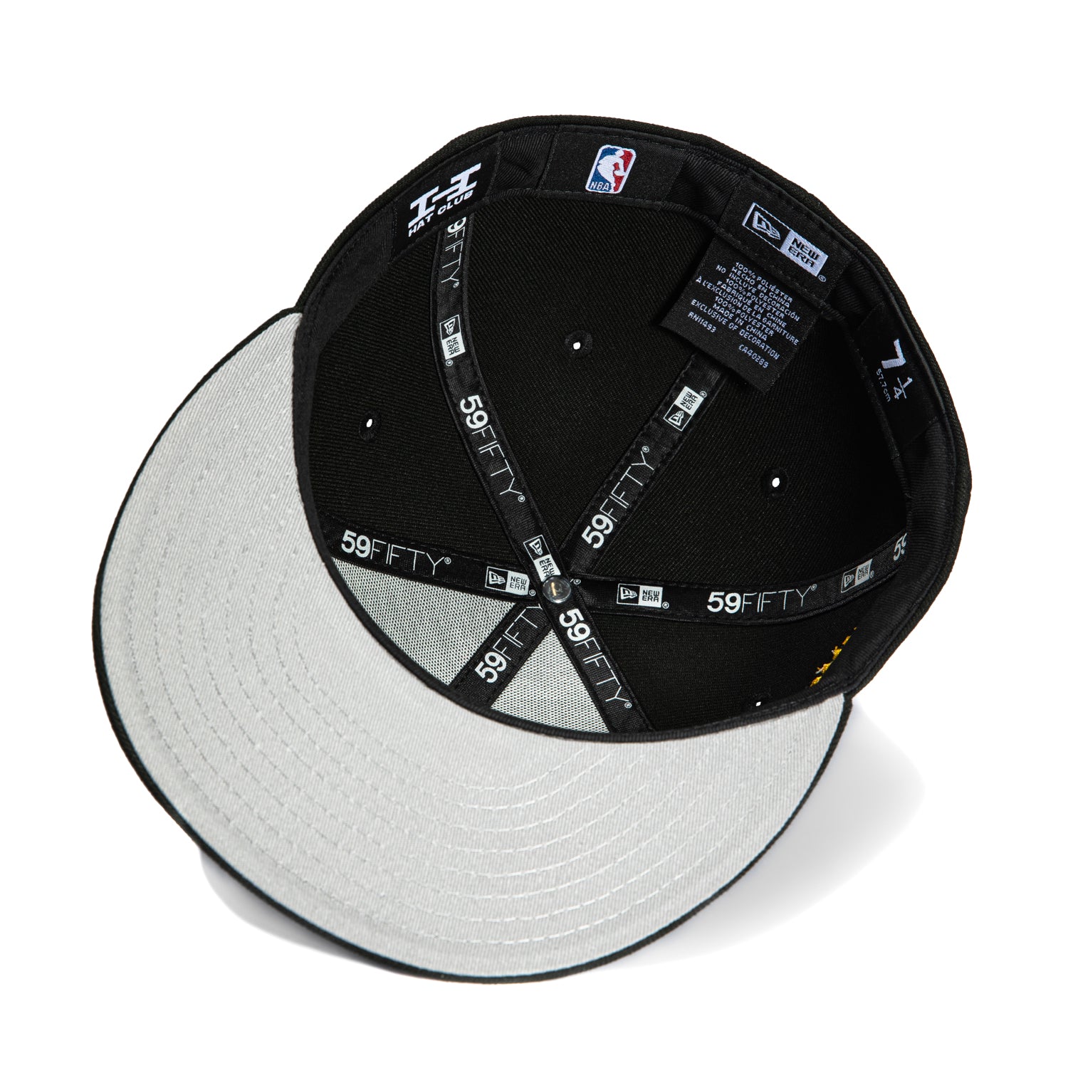 New Era 59Fifty Los Angeles Lakers Logo Patch Snapback Hat - Black | Official NBA Licensed Cap for Men & Women | Perfect for Basketball Games, Streetwear & Lakers Fans