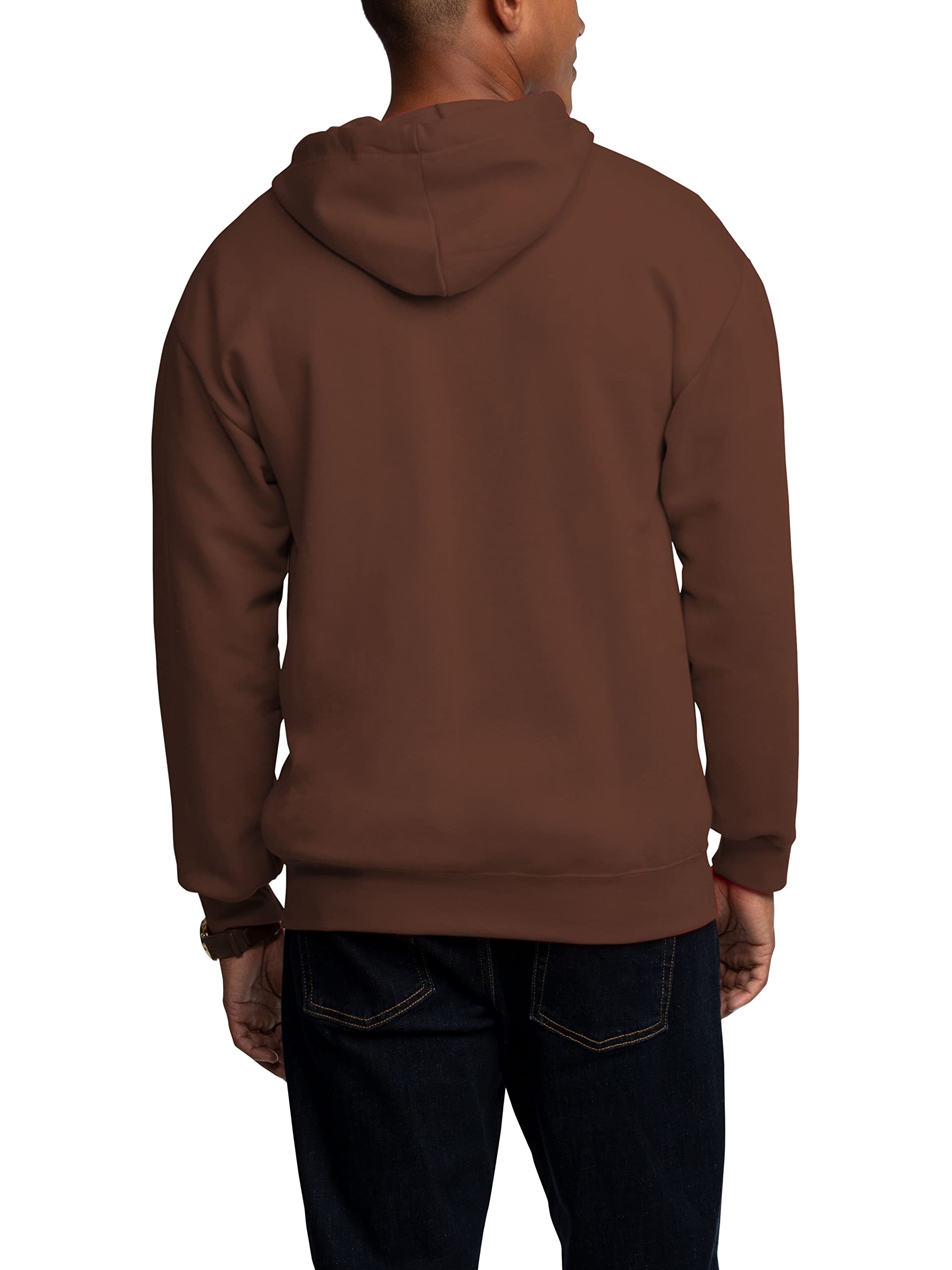Fruit of the Loom Unisex Adult EverSoft Fleece Full Zip Hoodie Sweatshirt - Cozy Winter Wear for Men & Women - Perfect for Outdoor Activities, Gym & Casual Loungewear