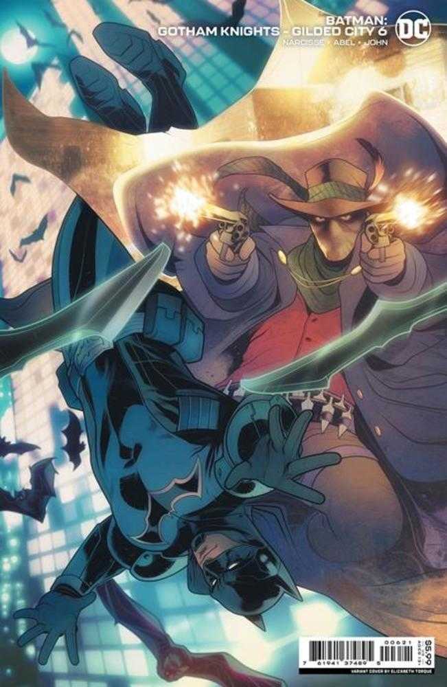 Batman Gotham Knights Gilded City #6 (Of 6) Cover B Elizabeth Torque Card Stock Variant - Limited Edition DC Comics Collectible for Display & Investment - Perfect for Comic Book Fans, Collectors & Home Decor