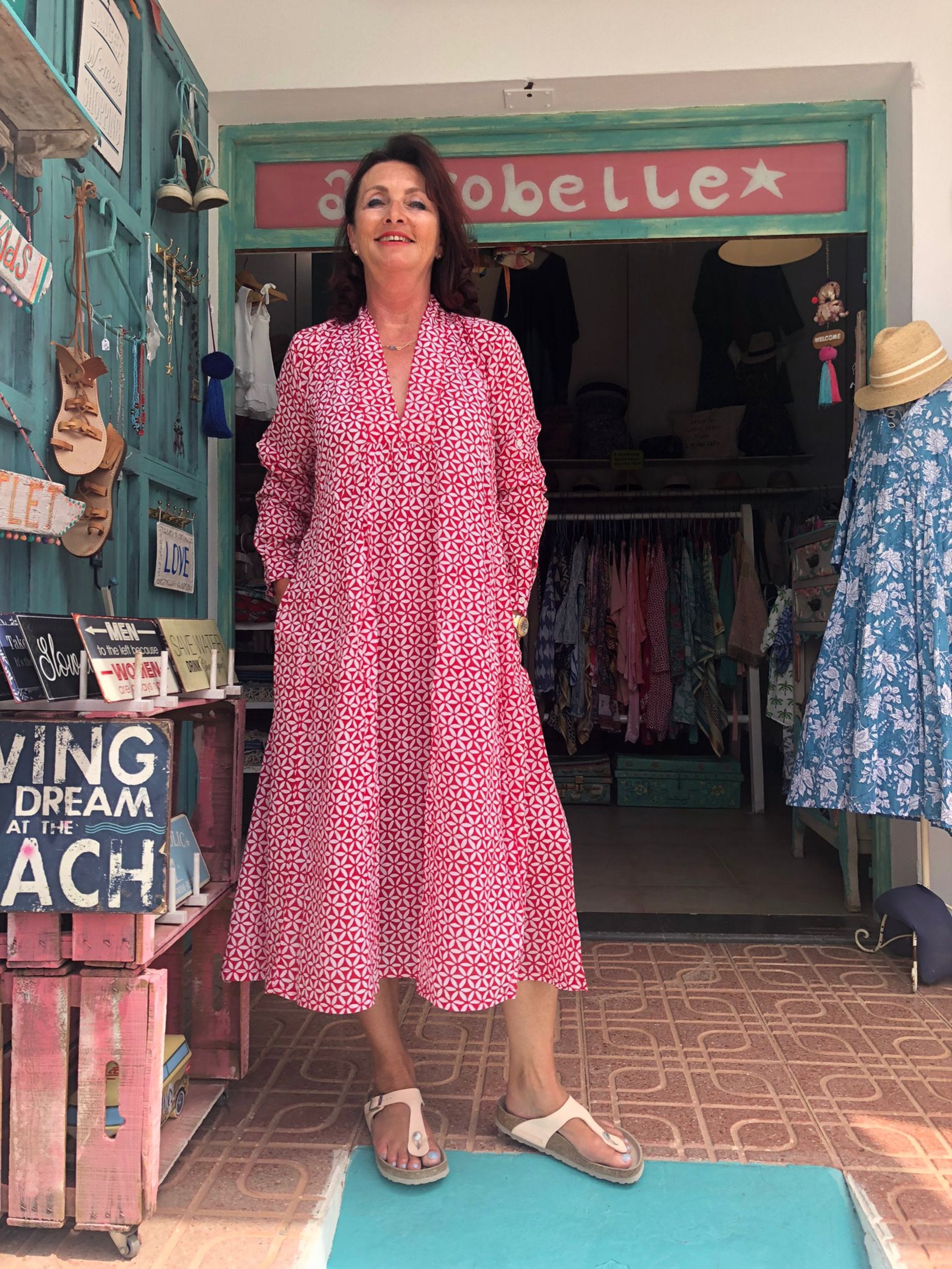 Boho Beautiful Long Kaftan Dress for Women - Flowy Summer Beach Cover Up, Elegant Maxi Dress for Vacation, Poolside, or Casual Outings