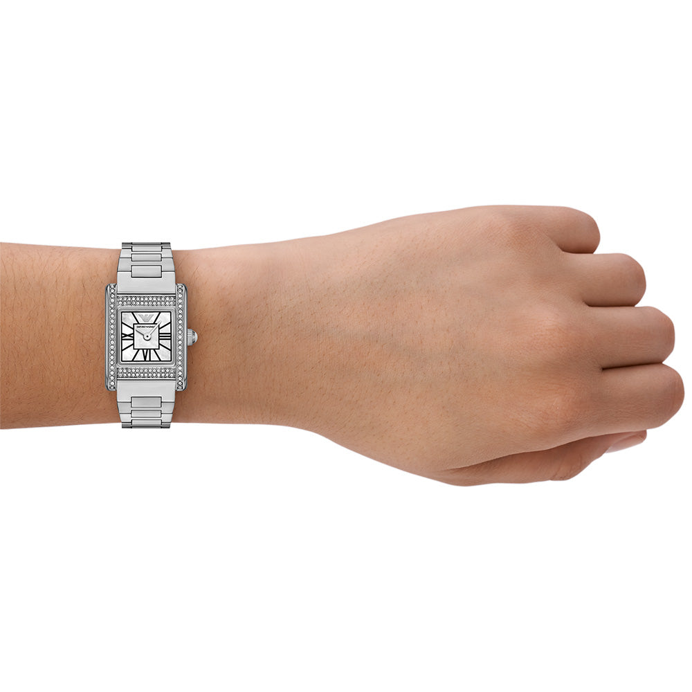 Emporio Armani Genni AR11662 Women's Watch - Luxury Stainless Steel Bracelet, Swiss Movement - Perfect for Business, Formal Events & Gift Giving