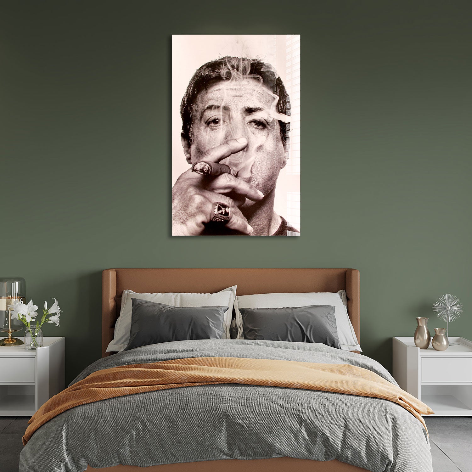 Sylvester Stallone Smoking Cigar - Premium Handmade Cigars for Men - Perfect for Celebrations, Gifts & Relaxation