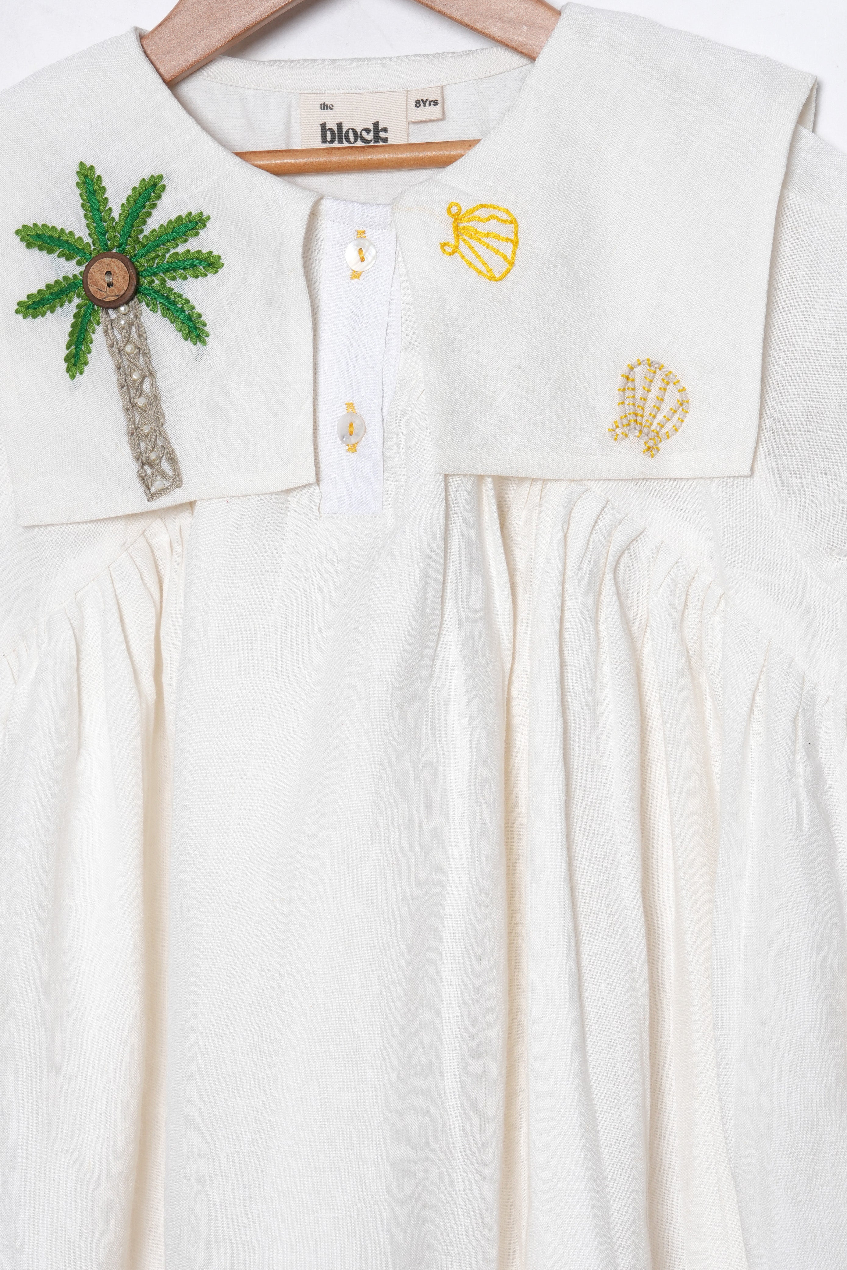 The Block Lab Paradise White Dress - Elegant Summer Maxi Dress for Women | Beach Wedding, Vacation & Party Wear