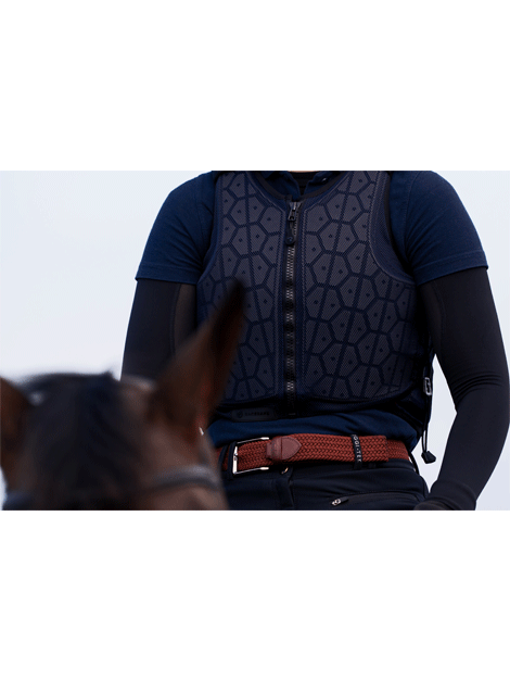 Racesafe HX3 Equestrian Body Protector - Lightweight Horse Riding Safety Vest for Jumping & Eventing - Perfect for Show Jumping, Dressage & Cross Country Riders