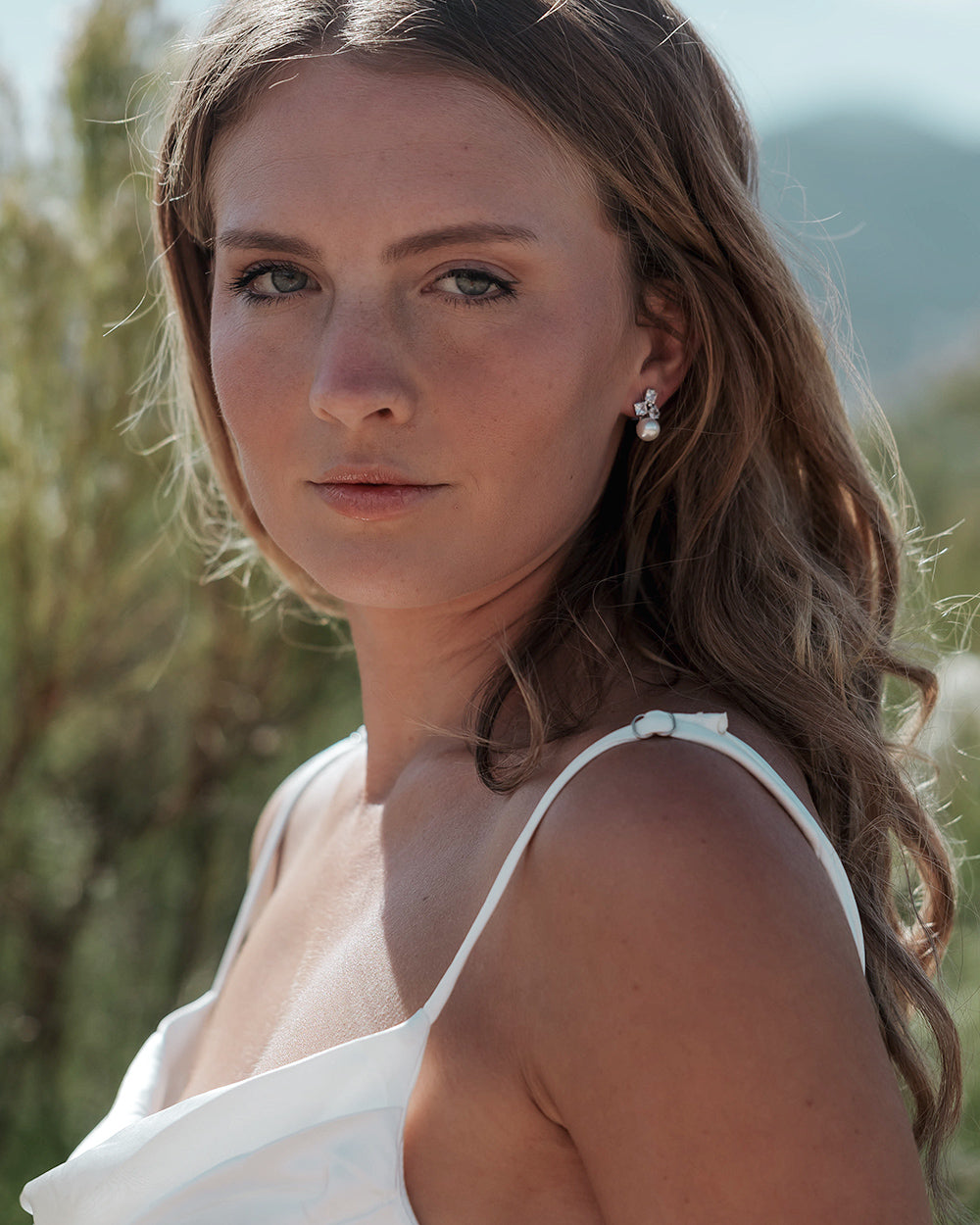Janna Pearl Stud Earrings - Elegant & Timeless Jewelry for Women | Perfect for Weddings, Parties & Everyday Wear