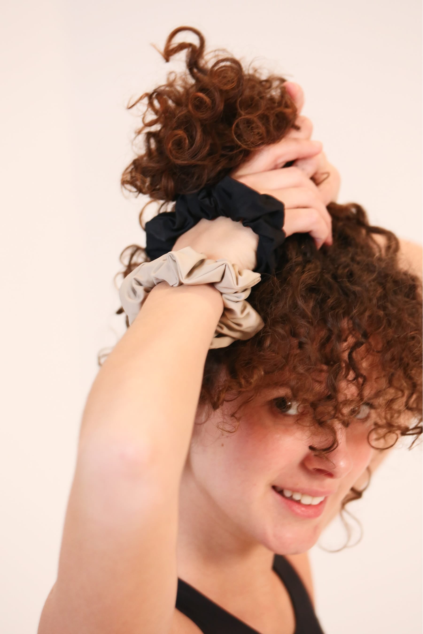 Eco-Friendly Scrunchie Hair Ties - Sustainable & Reusable Hair Accessories for Women & Girls - Perfect for Workouts, Yoga, and Everyday Styling