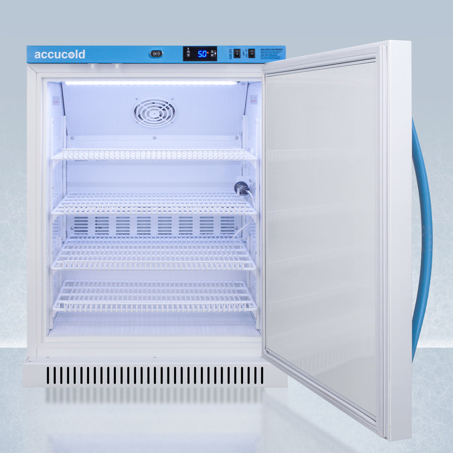 Accucold 6 Cu.Ft. ADA Compliant Vaccine Refrigerator ARS6PV - Medical Grade Vaccine Storage for Clinics, Pharmacies & Laboratories