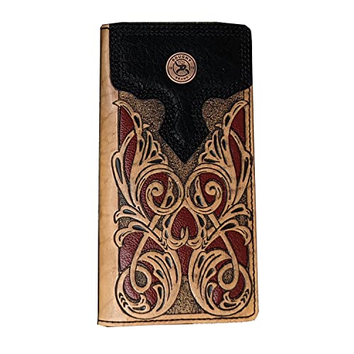 Hand-Tooled Cutout -- Red
