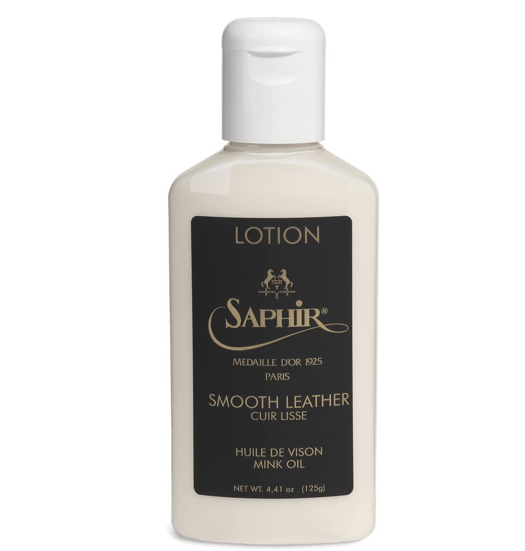 Saphir Medaille d'Or Premium Leather Conditioner – Protect & Nourish Leather Jackets, Handbags, Shoes & Furniture | Ideal for Leather Care & Restoration