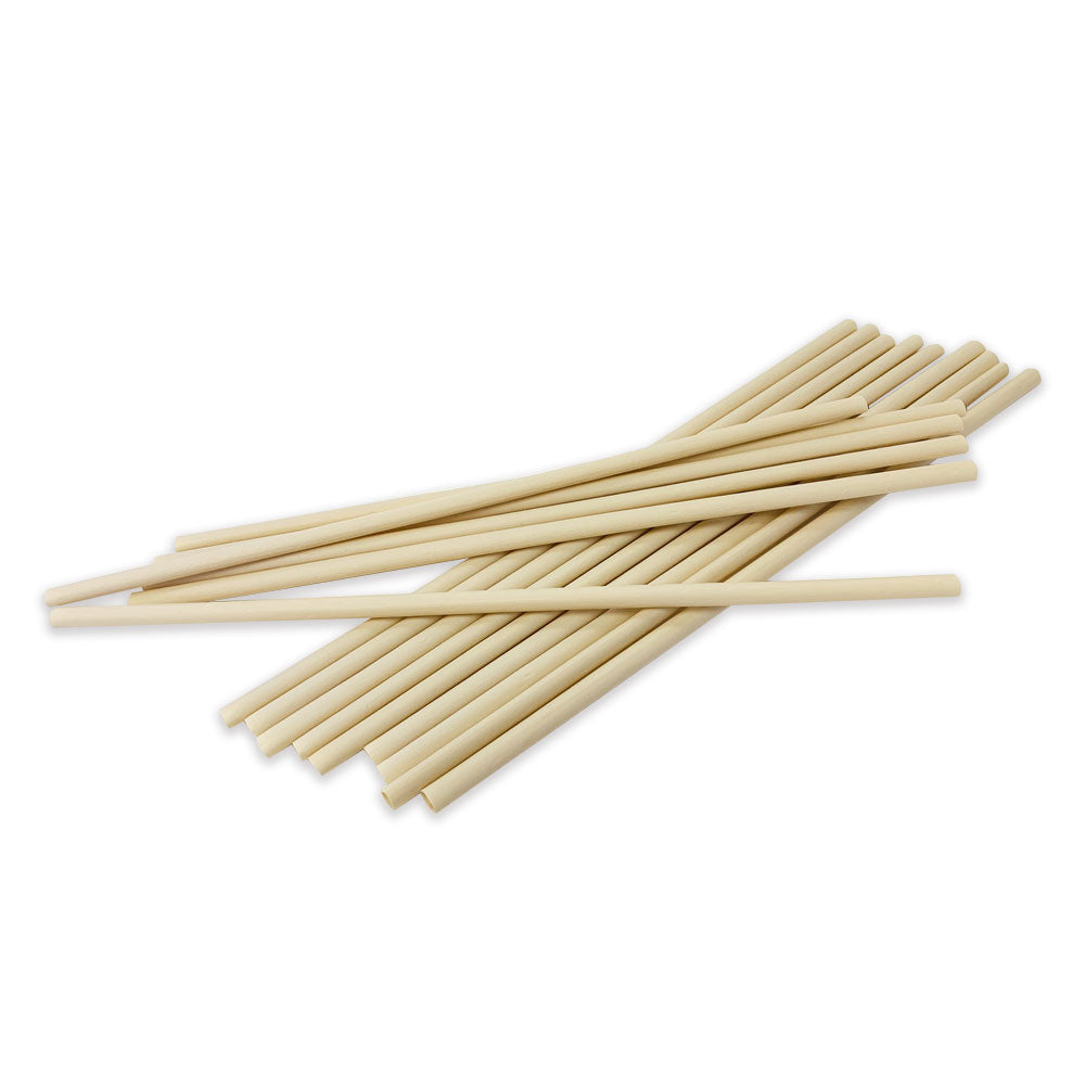 Tree Choice 10.23 Avocado Seed Straw Wrapped (2000 Count) - Biodegradable Drinking Straws for Smoothies, Cocktails & Eco-Friendly Parties