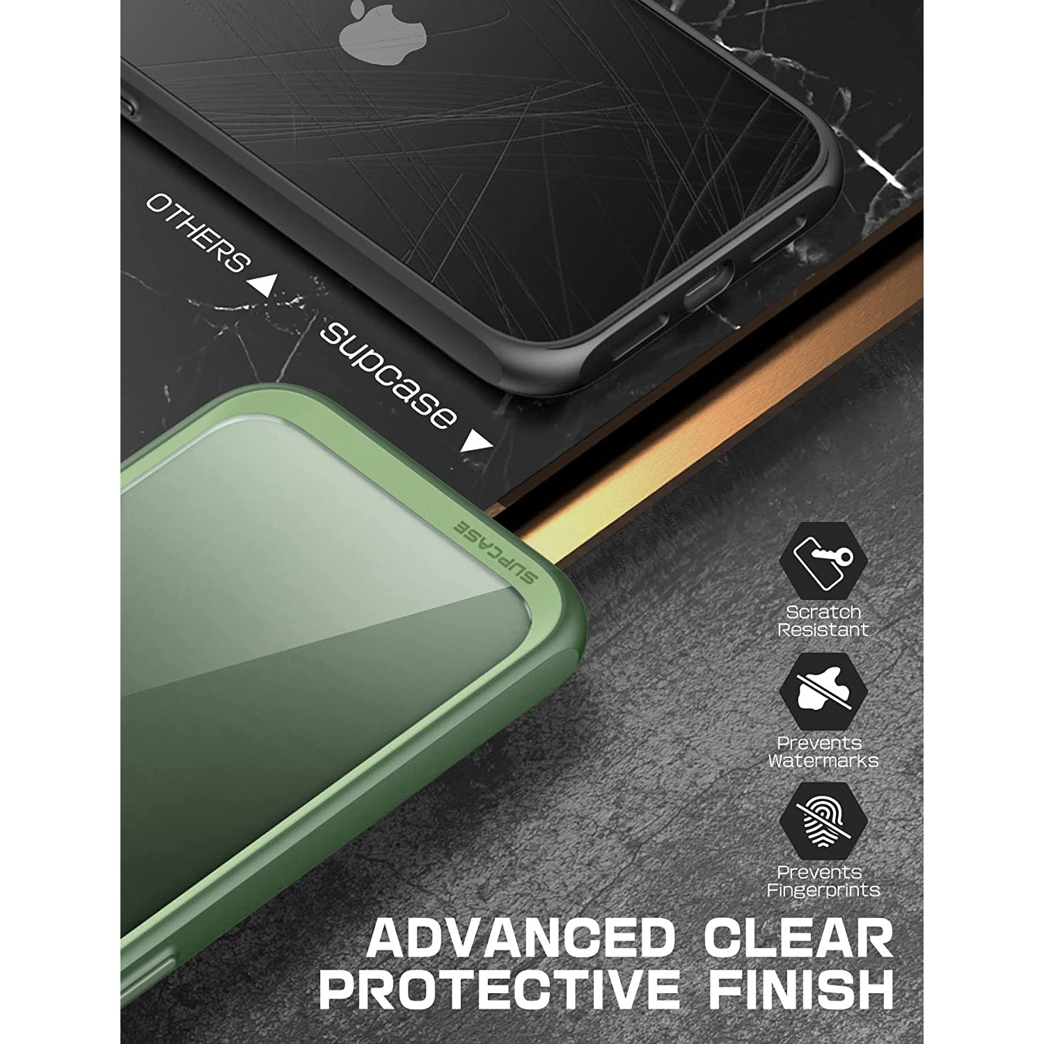 iPhone 13 Pro Max Case 6.7 Inch - Slim Clear Protective Cover with Shockproof Design | Unicorn Beetle Style in Green | Perfect for Daily Use, Outdoor Activities & Travel Protection