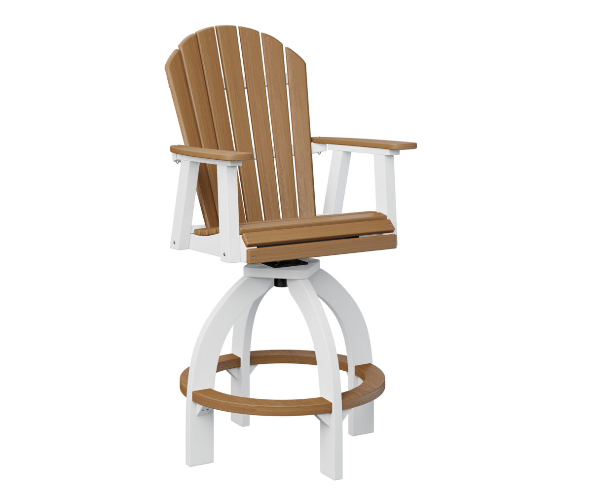 Natural Teak on White