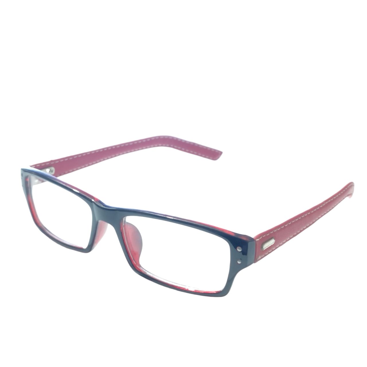 Anti Glare Red Computer Glasses 9002rd - Blue Light Blocking for Digital Eye Strain Relief - Perfect for Gaming, Office Work & Screen Time