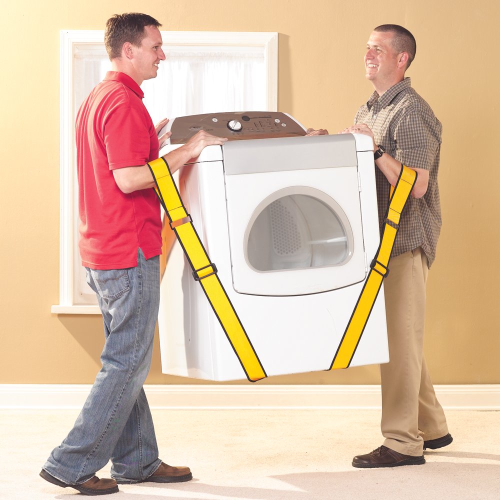 SuperSliders Pro-Lifter Heavy Duty Moving Straps - Furniture Lifting & Moving Assistance for Home, Office & Warehouse - Ergonomic Shoulder Support for Safe Transport