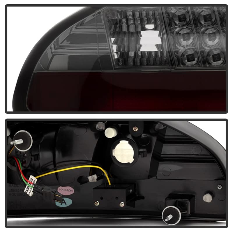 Spyder Auto 5007179 LED Tail Lights Chrome/Smoked - High-Performance Aftermarket Brake Lights for Trucks, SUVs & Jeeps