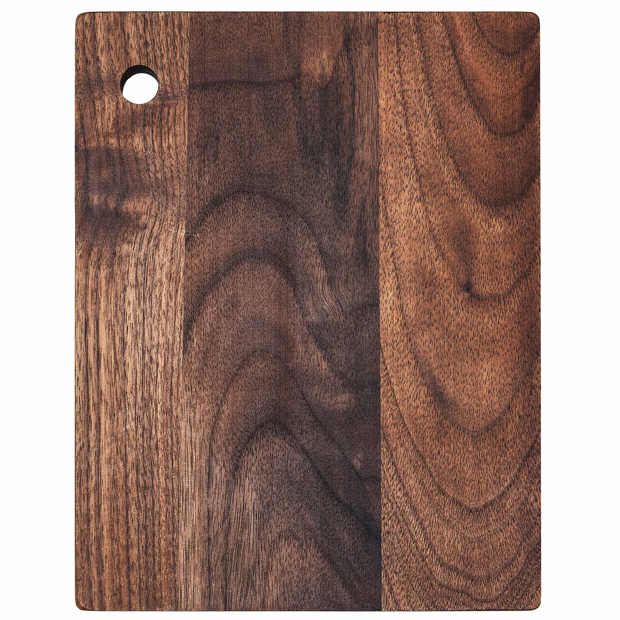 Premium Walnut Wood Small Cutting Board 8x6.3 Inches - TB Home® Durable Kitchen Chopping Board for Cheese, Fruits, Vegetables - Perfect for Home, Camping, Gifts