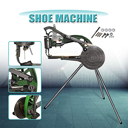 Heavy Duty Leather Sewing Machine for Shoe Repair & Hand Cobbler - Industrial Hand Stitching Tool for Leathercraft, DIY Projects & Professional Shoe Making