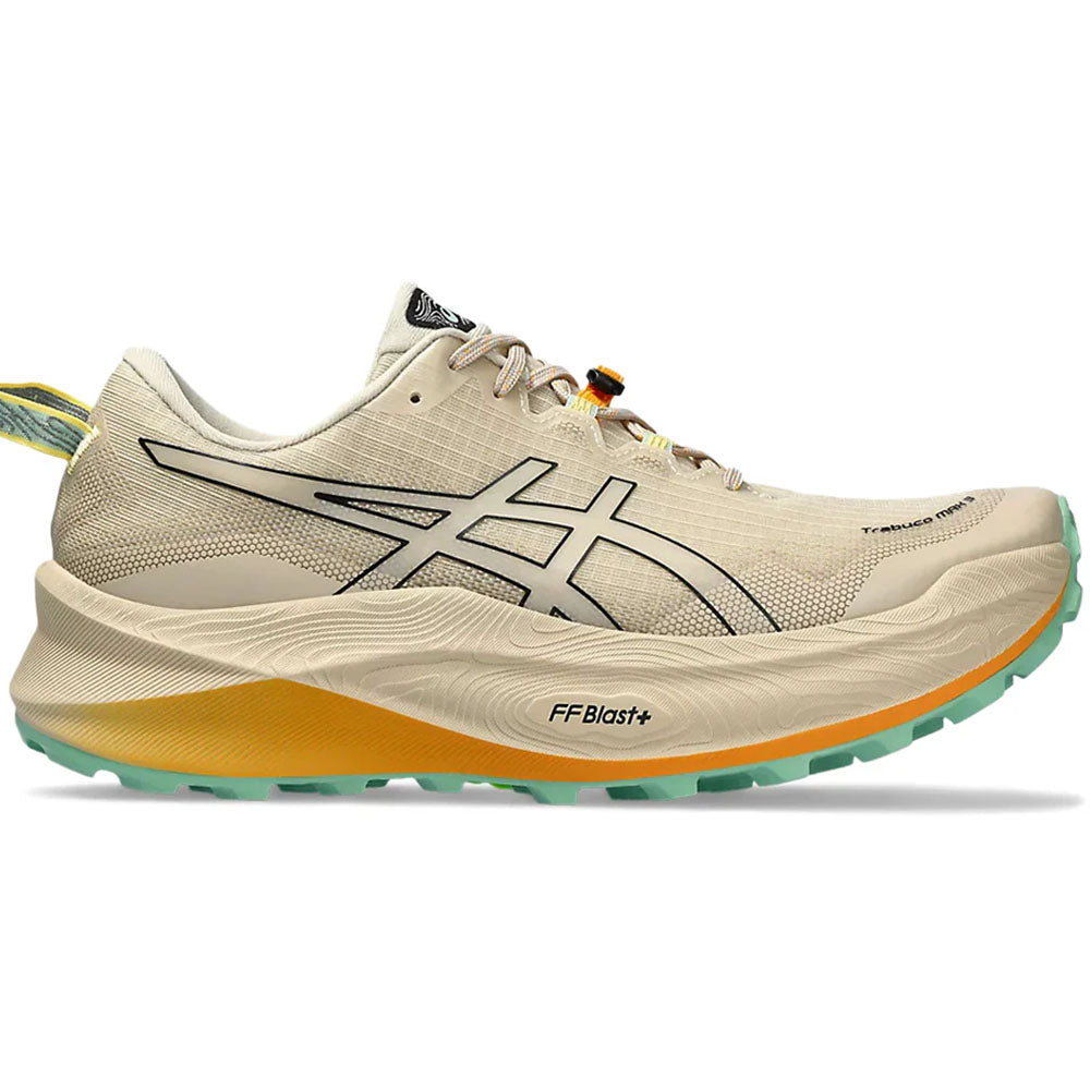 ASICS Trabuco Max 3 Trail Running Shoes for Men - Lightweight Cushioned Hiking & Outdoor Adventure Footwear - Perfect for Mountain Trails, Jogging & Backpacking