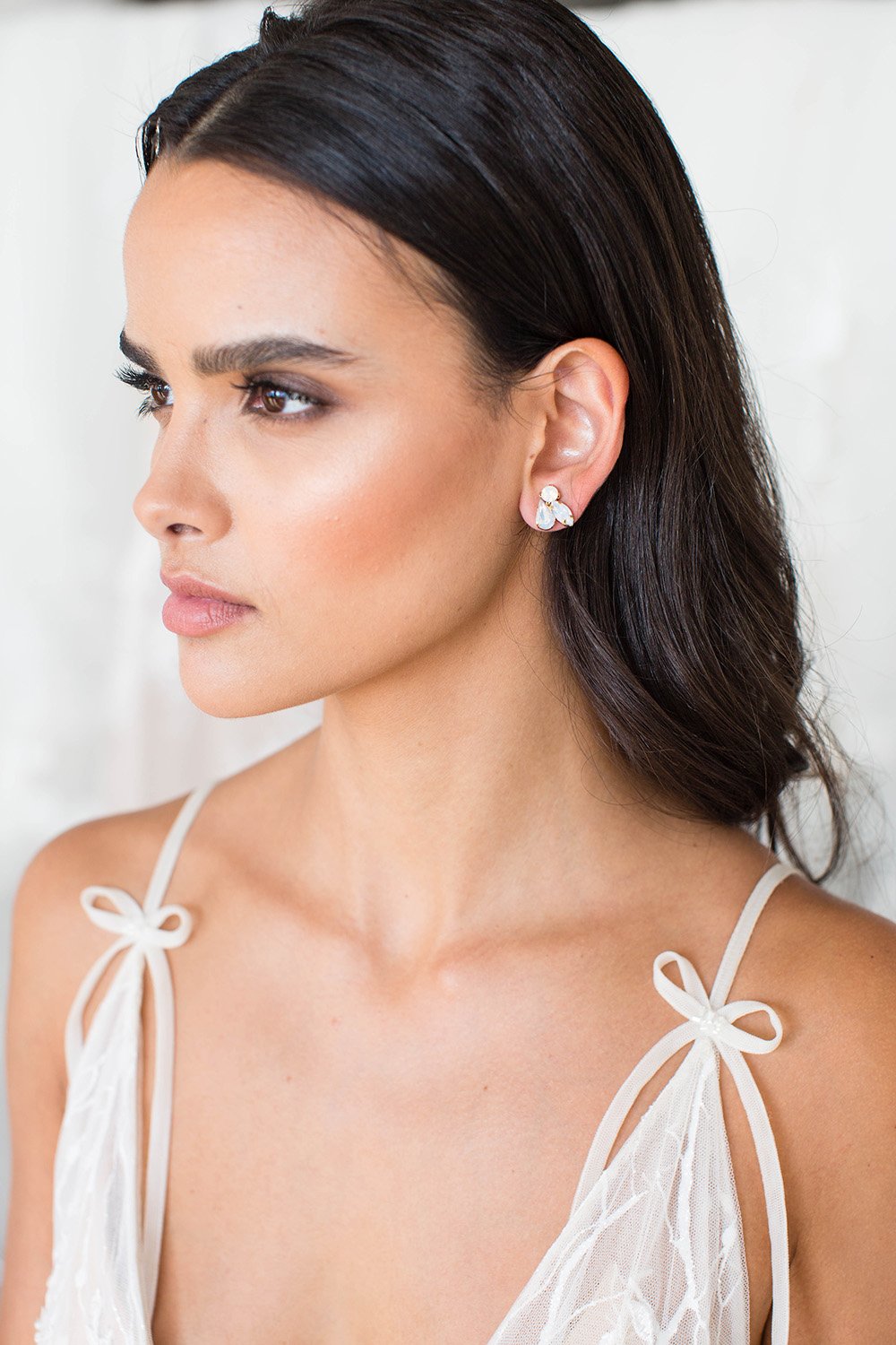 QUINN IN OPALS OR CRYSTALS - Elegant Handmade Jewelry for Women | Perfect for Weddings, Parties & Special Occasions