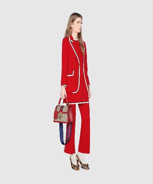 Gucci Queen Margaret GG Small Top Handle Bag in Red - Luxury Leather Handbag for Women, Perfect for Work, Parties & Everyday Use