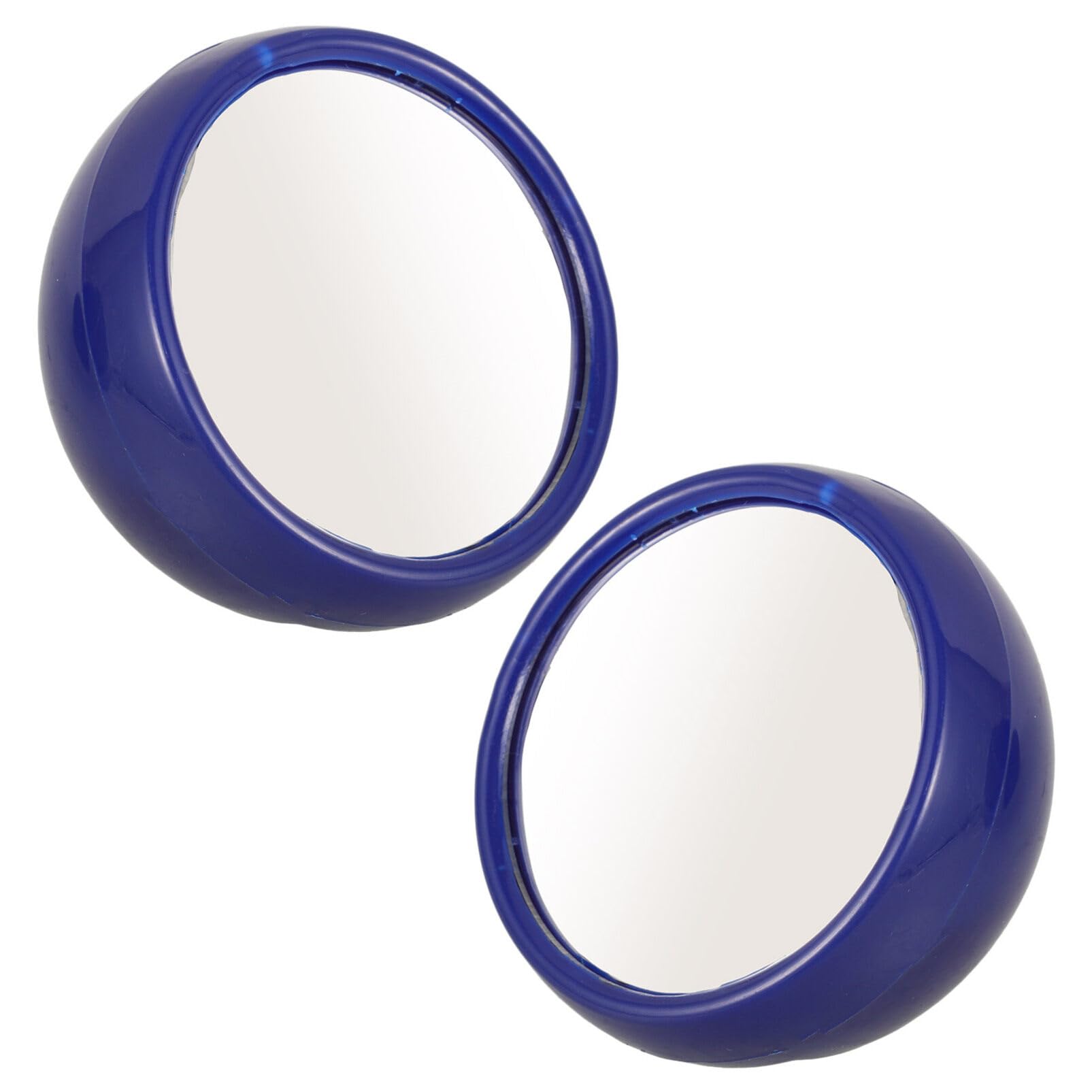 OUNONA 2-Pack Wide Angle Convex Mirror for Computer Monitor - LCD Screen Magnifier, Home & Office PC Monitor Safety Mirror for Cubicles, Workstations, and Home Desks - Improve Visibility & Reduce Blind Spots in Workspaces