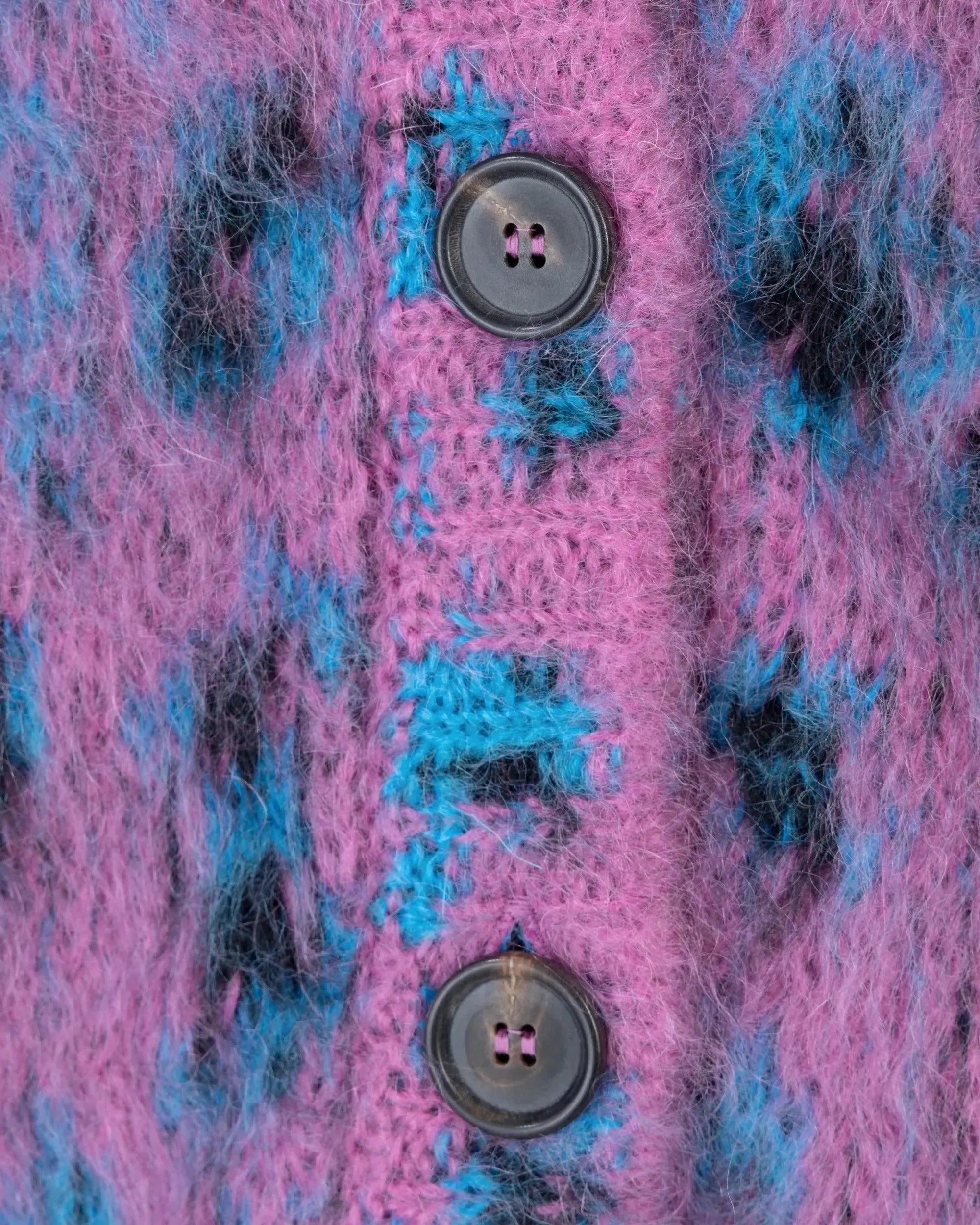 Stylish Mohair Leopard Print F3 Cardigan for Women - Soft Chunky Knit Sweater | Perfect for Fall, Winter & Casual Outfits