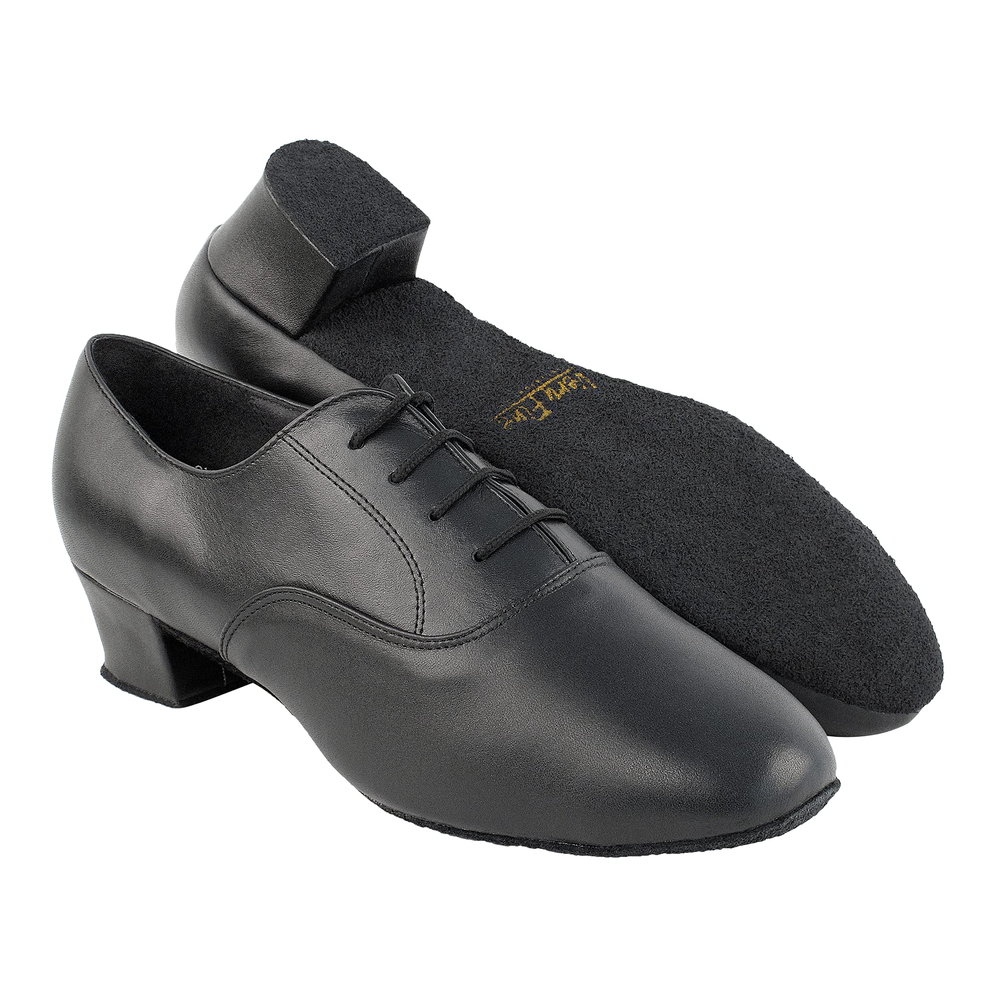 Premium Men's Latin Dance Shoes - Salsa, Swing & Rhythm Standard - Comfortable Leather Sole for Ballroom & Social Dancing