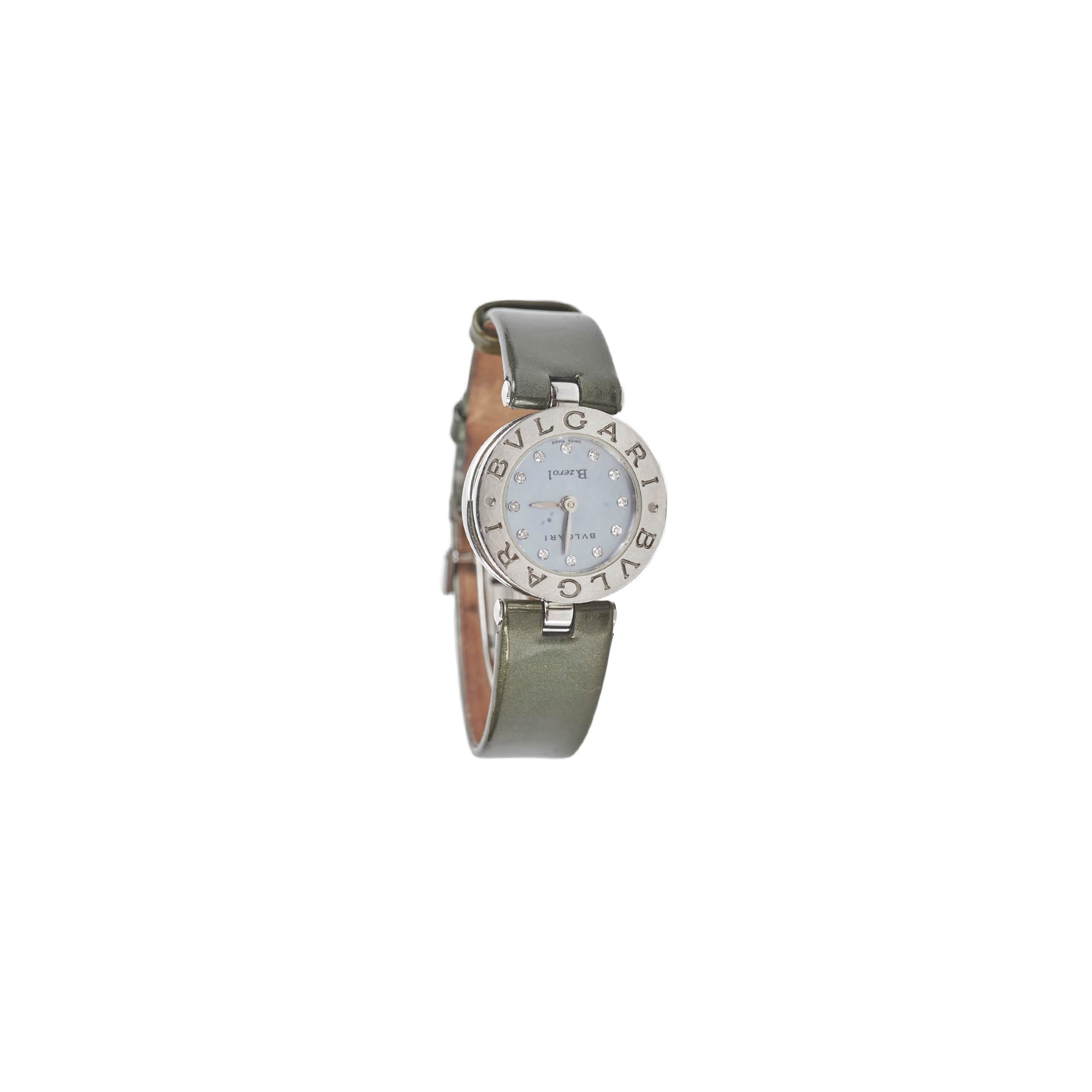 Bvlgari B Zero1 Blue Mother of Pearl Stainless Steel Women's Watch - Luxury Timepiece for Elegant Occasions & Formal Events