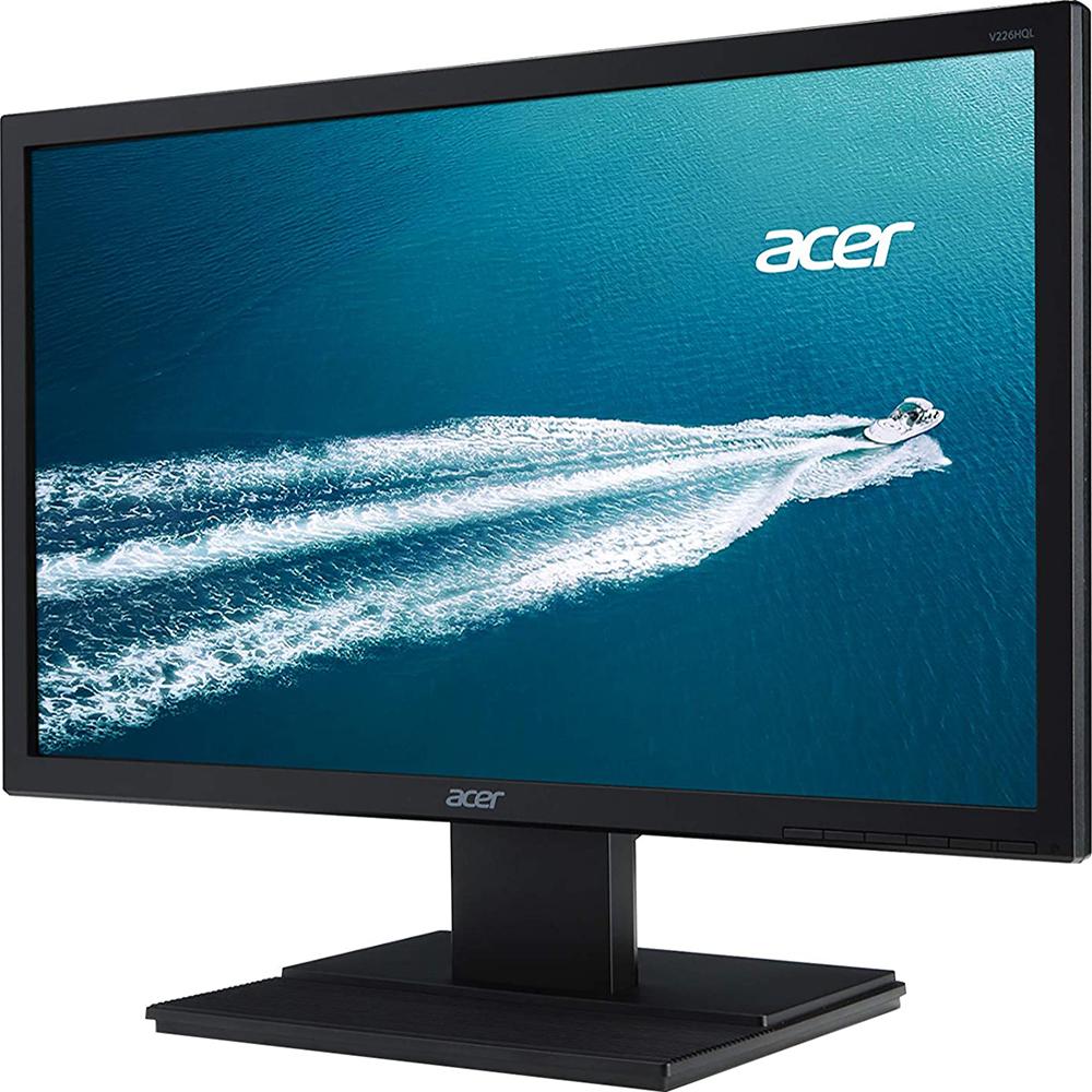 Acer V226HQL 21.5 Inch Full HD 1080p Widescreen LCD Monitor with 16:9 Aspect Ratio - Black (UM.WV6AA.006) for Home Office, Gaming, and Professional Work