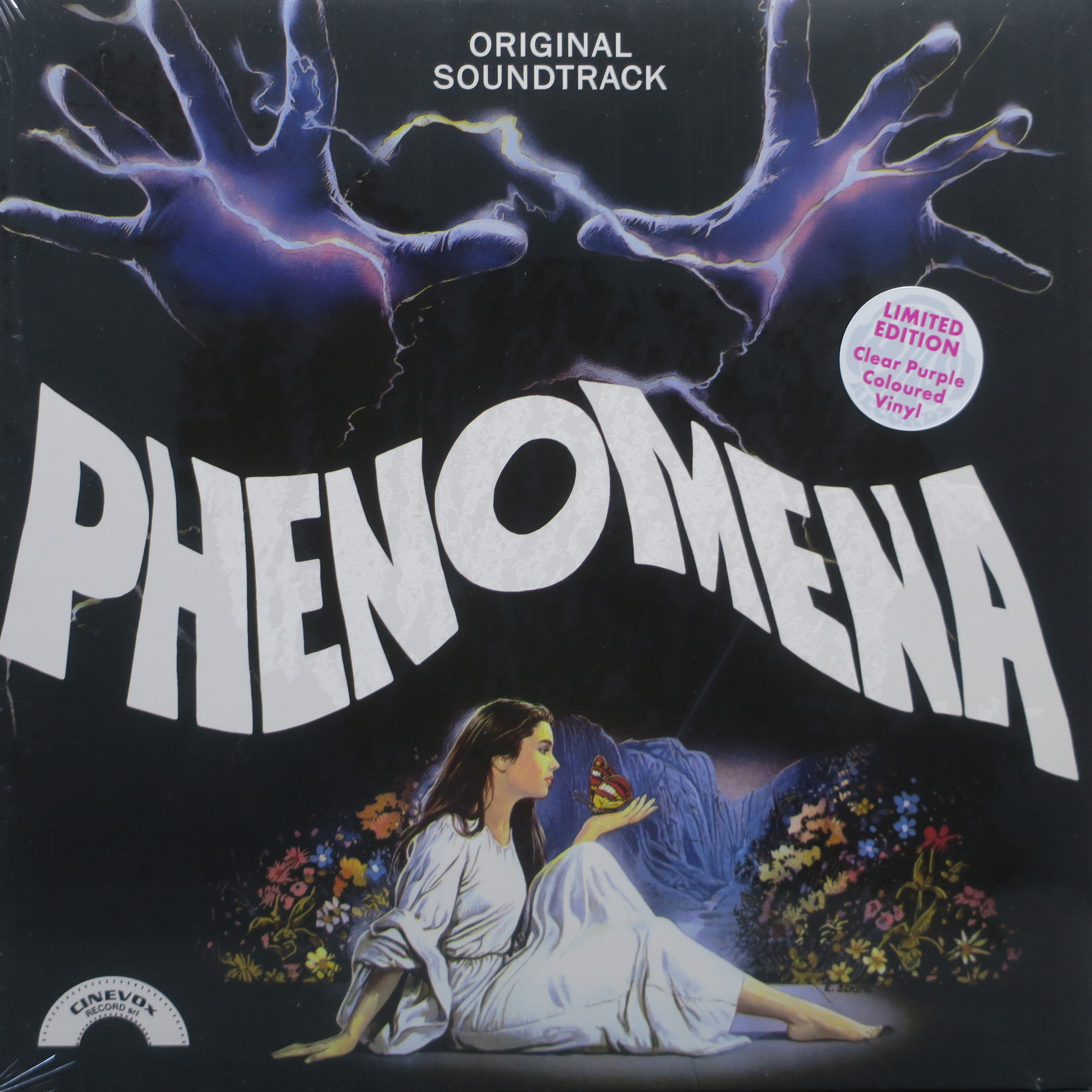 Phenomena Soundtrack by Goblin - Limited Edition Clear Purple Vinyl LP | Horror Movie Music for Collectors & Film Enthusiasts