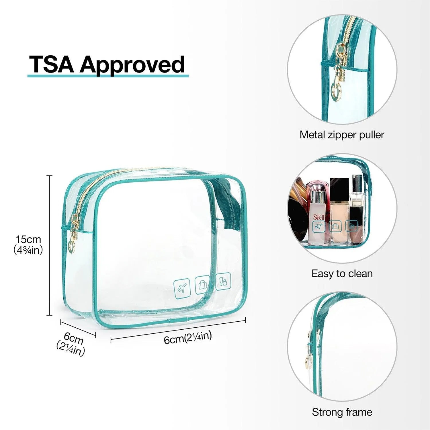 Space Saver Pro Hanging Toiletry Bag - Waterproof Travel Cosmetic Organizer for Bathroom, Camping & Gym - Compact Hanging Toiletry Case with Multiple Pockets