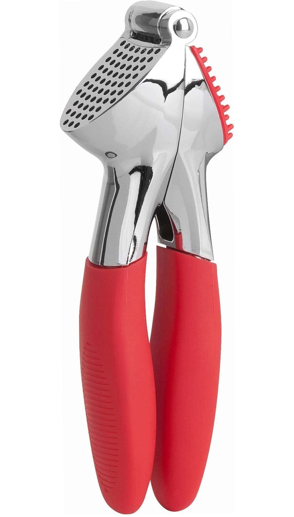 Premium Stainless Steel Garlic Press - Easy Squeeze & Clean, Rust-Proof Kitchen Gadget for Mincing Garlic, Ginger & Herbs - Perfect for Cooking, Meal Prep & Gourmet Dishes