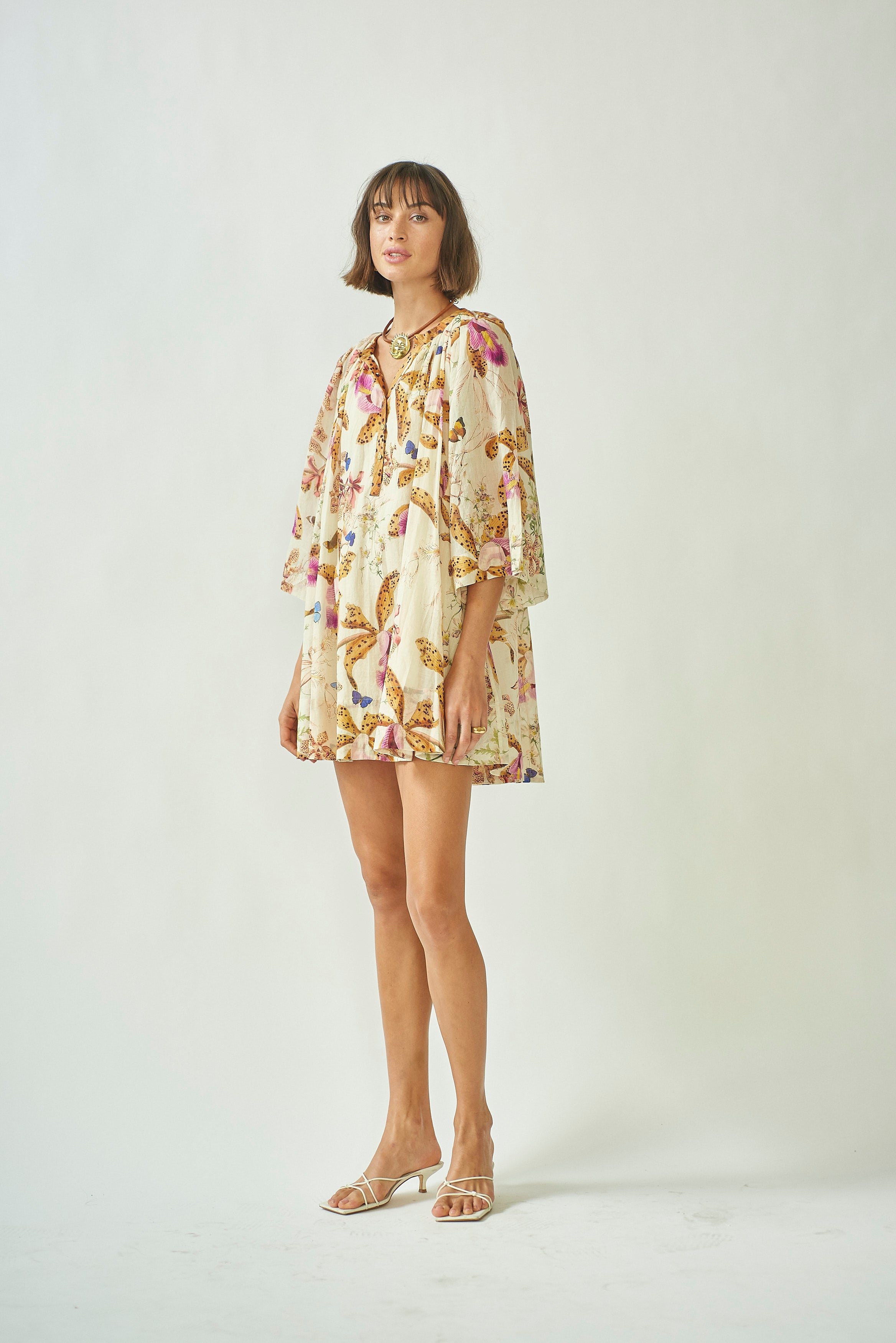 Amala Dress 4 - Women's Floral Summer Dress with Pockets, Lightweight & Breathable - Perfect for Beach Vacations, Date Nights & Casual Outings