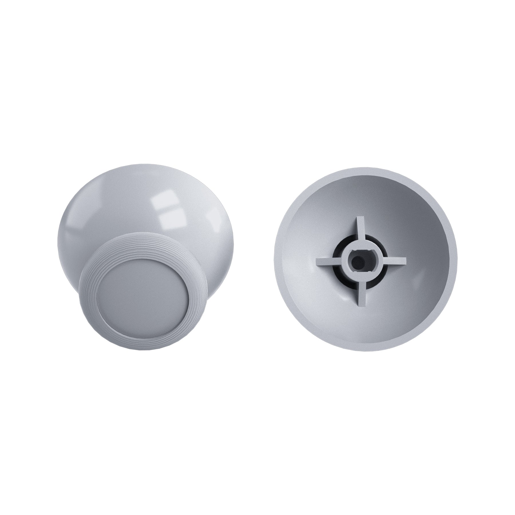 eXtremeRate New Hope Gray 3D Replacement Joystick Thumbsticks for Nintendo Switch Pro Controller - Analog Thumb Sticks with Phillips Screwdriver (KRM531) - Perfect for Gaming, Repair & Customization