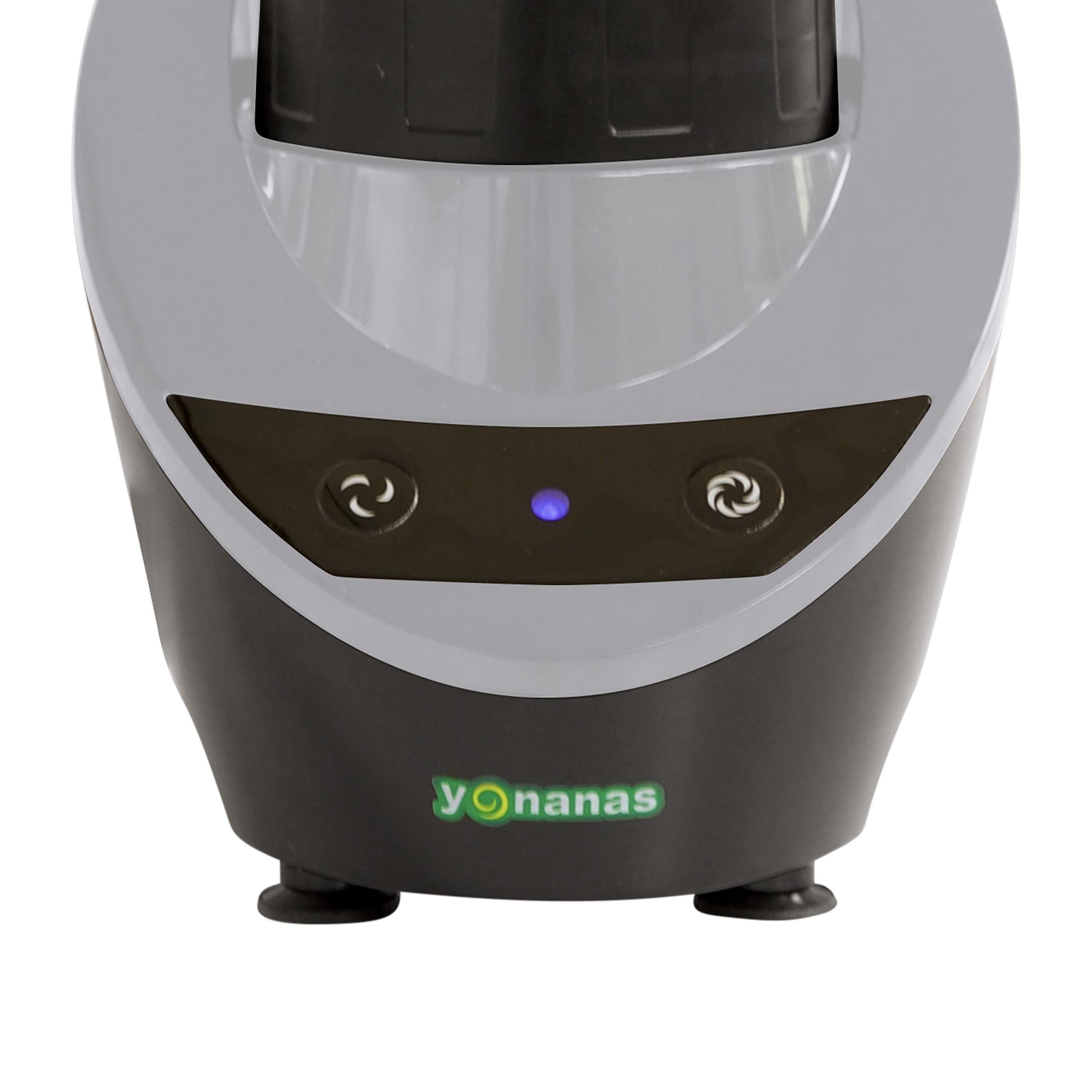 Yonanas 300-Watt Personal Blender with 13.5-Oz BPA-Free Portable Cup & Drinking Lid - Perfect for Smoothies, Protein Shakes & Healthy Snacks On-The-Go - Compact & Powerful Gray Blender for Home, Office & Travel