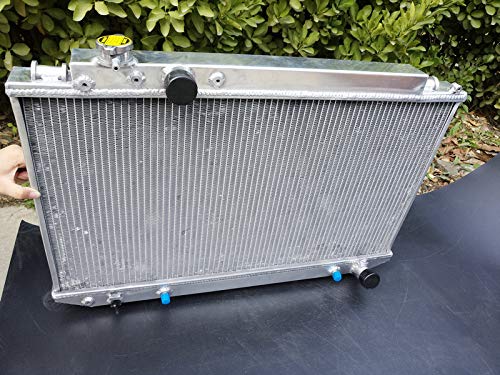 High-Performance Aluminum Radiator with Dual Fans for 1989-1992 Toyota Cressida MX83 (AT/MT) - Perfect for Engine Cooling & Performance Upgrades