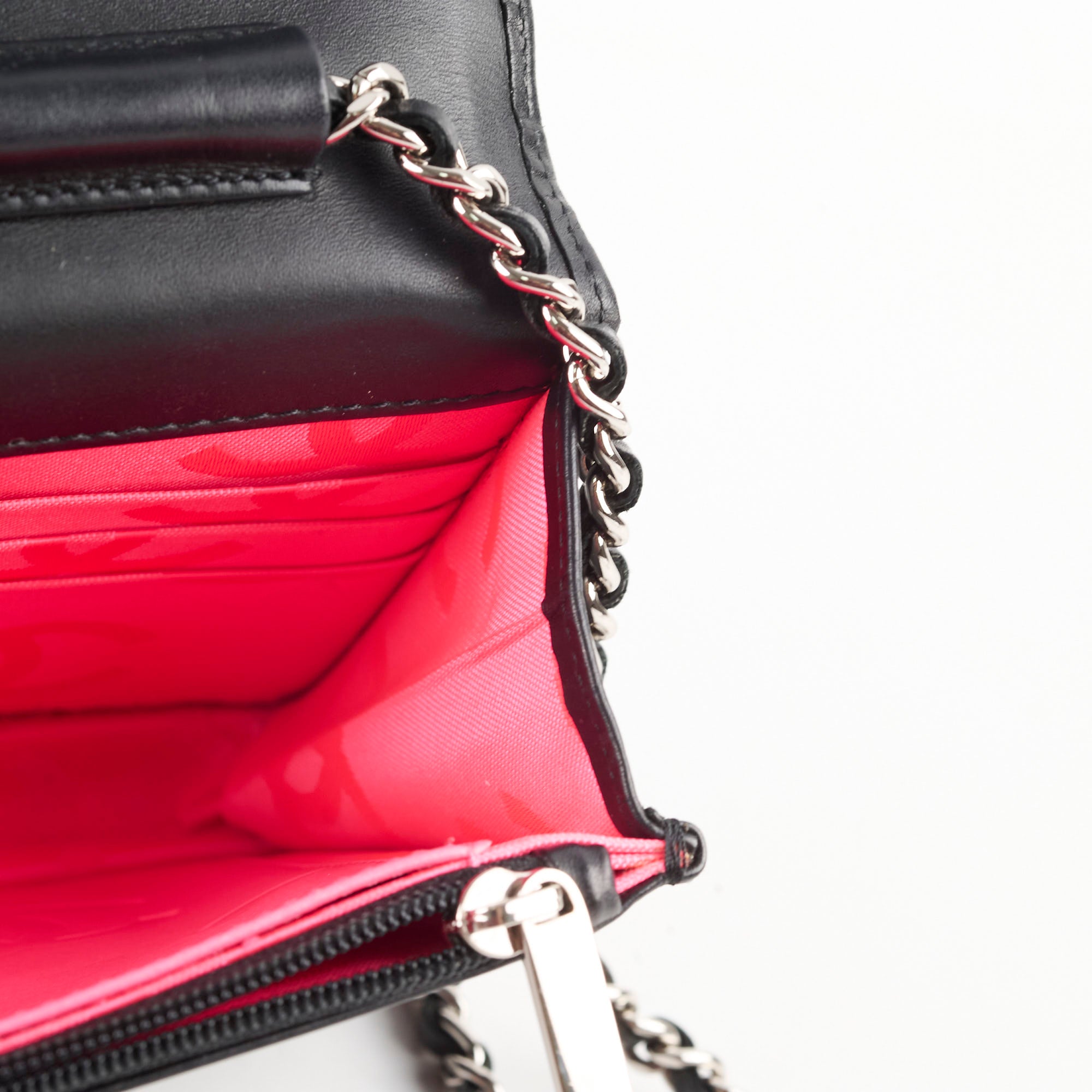Chanel CC Cambon Wallet on Chain WOC Black Leather Crossbody Bag for Women | Luxury Designer Handbag for Evening Parties & Daily Use