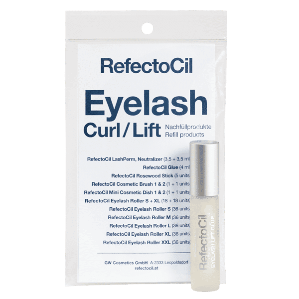 RefectoCil Eyelash Lifting Glue 4ml - Professional Lash Lift Adhesive for Salon & Home Use - Safe & Long-Lasting Formula for Stunning Eyelash Curls
