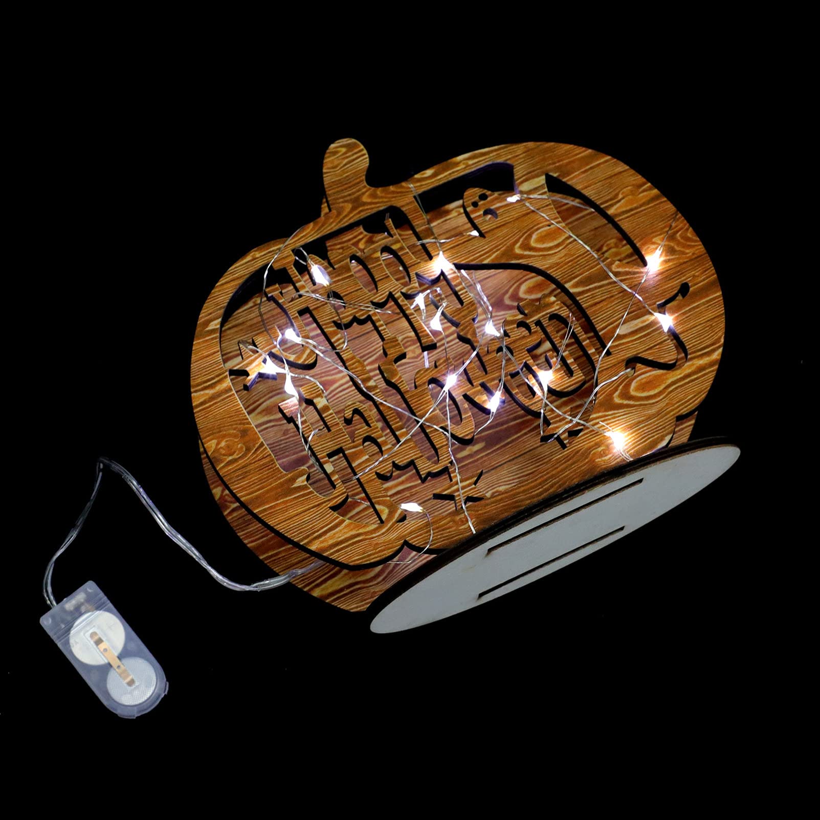 Uonlytech LED Pumpkin Night Light Bulbs - Halloween Decorations, Spooky Lighting for Haunted House, Party Supplies & Table Centerpieces - Perfect for Halloween Parties, Home Decor & Outdoor Lighting