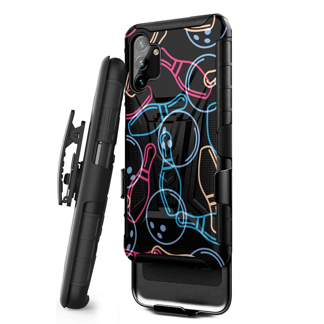 Shockproof Rugged Case for Samsung Galaxy A13 5G - Heavy Duty with Kickstand & Belt Clip - Perfect for Outdoor & Work Use