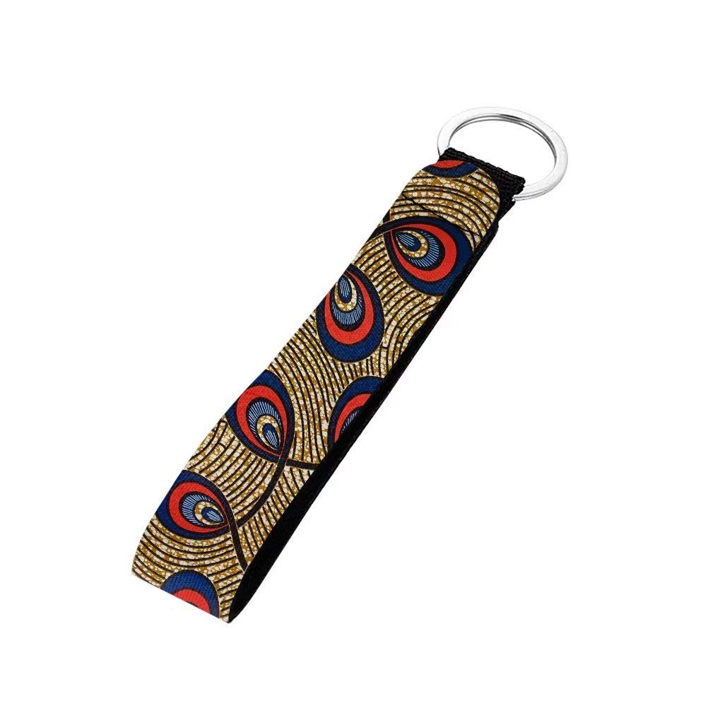 GOSTONG Boho Tribal Car Keychain Wristlet - Stylish Long Key Chain Accessory for Women & Men | Perfect for Car Keys, House Keys & Purse Organization