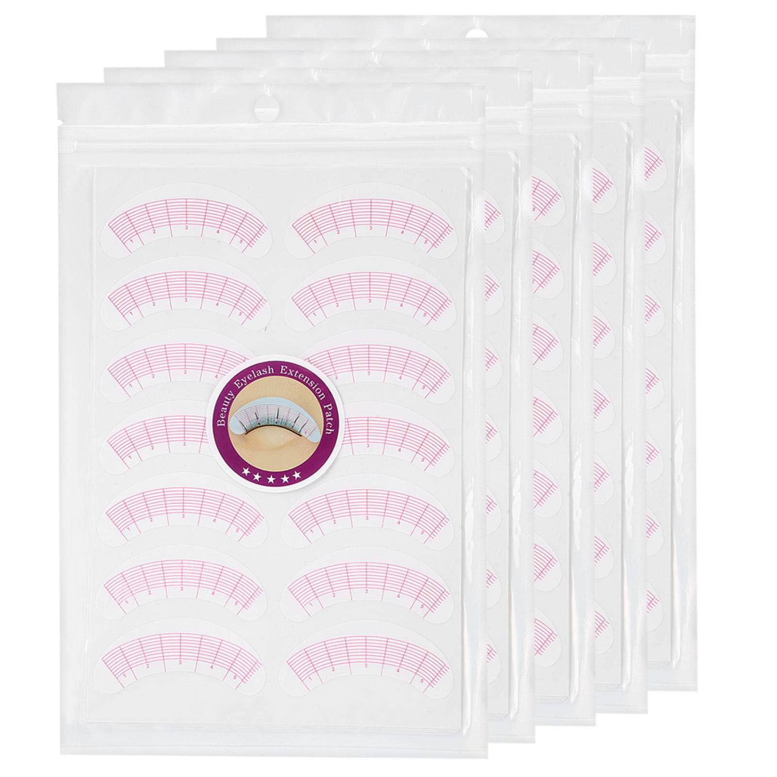 175 Pairs Professional Eyelash Extension Stickers - Eye Positioning & Lash Mapping Pads for Individual Eyelash Extensions Isolation - Perfect for Salon, DIY Home Use & Professional Lash Artists