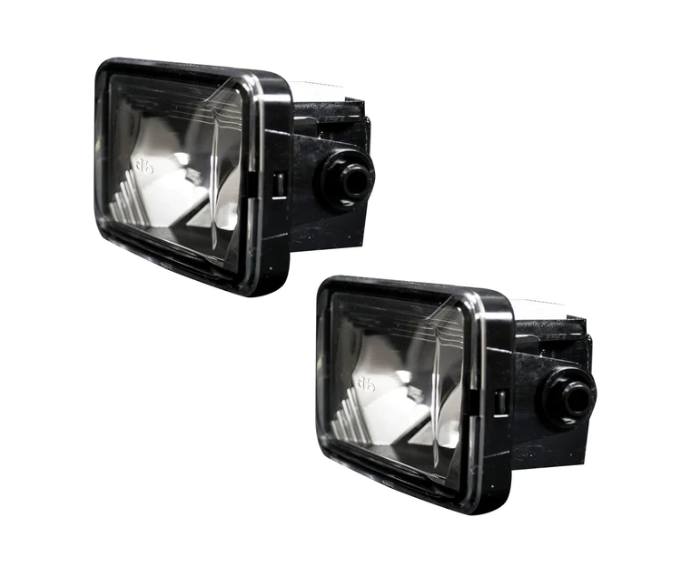 Ford F-150 2015-2020 LED Fog Lights (Excluding Raptor) - White Smoked Black 2-Piece Set - Upgrade Your Truck Lighting for Night Driving & Off-Road Adventures